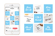25 Feminine Mockups, a Print Template by Brandspark (Thumbnail 2 of 5)