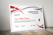 Certificate Word | PSD | AI, a Stationery Template by Curve Design (Thumbnail 1 of 3)