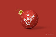 Christmas Ball Mock-up, a Product Mockup by Branda Keeps (Thumbnail 6 of 17)