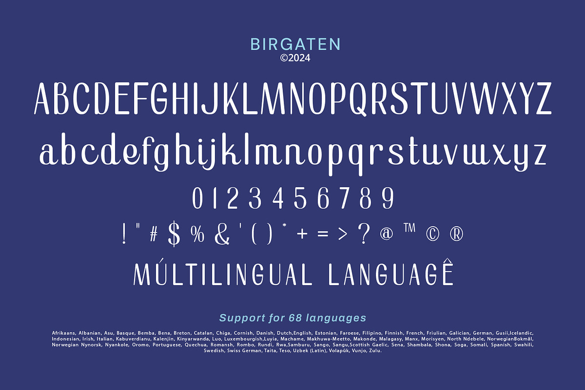 Birgaten, a Symbol Font by yumnatype (Photo 10 of 10)