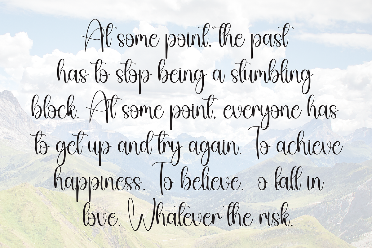 Sublimation | Script Font, a Handwritten Font by Scratchones (Photo 6 of 9)