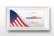 4th July. 12 banners and posters., a Social Media Template by Leo Edition (Thumbnail 7 of 12)