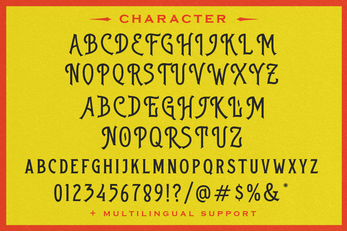 Native Roast - Layered Display Font, a Font by Letterhend Studio (Photo 8 of 9)