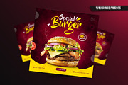 Fast Food Instagram Post Template, a Social Media Template by Yunus Ahmad (Thumbnail 2 of 5)