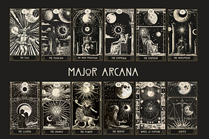 Tarot Cards. Major And Minor Arcana