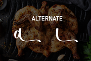 Chicken Grilled | Script Font, a Script Font by Scratchones (Thumbnail 8 of 9)