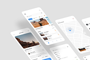 Sync - Travel App UI Kit, an UI Kit Template by iDoodle Studio (Thumbnail 4 of 4)