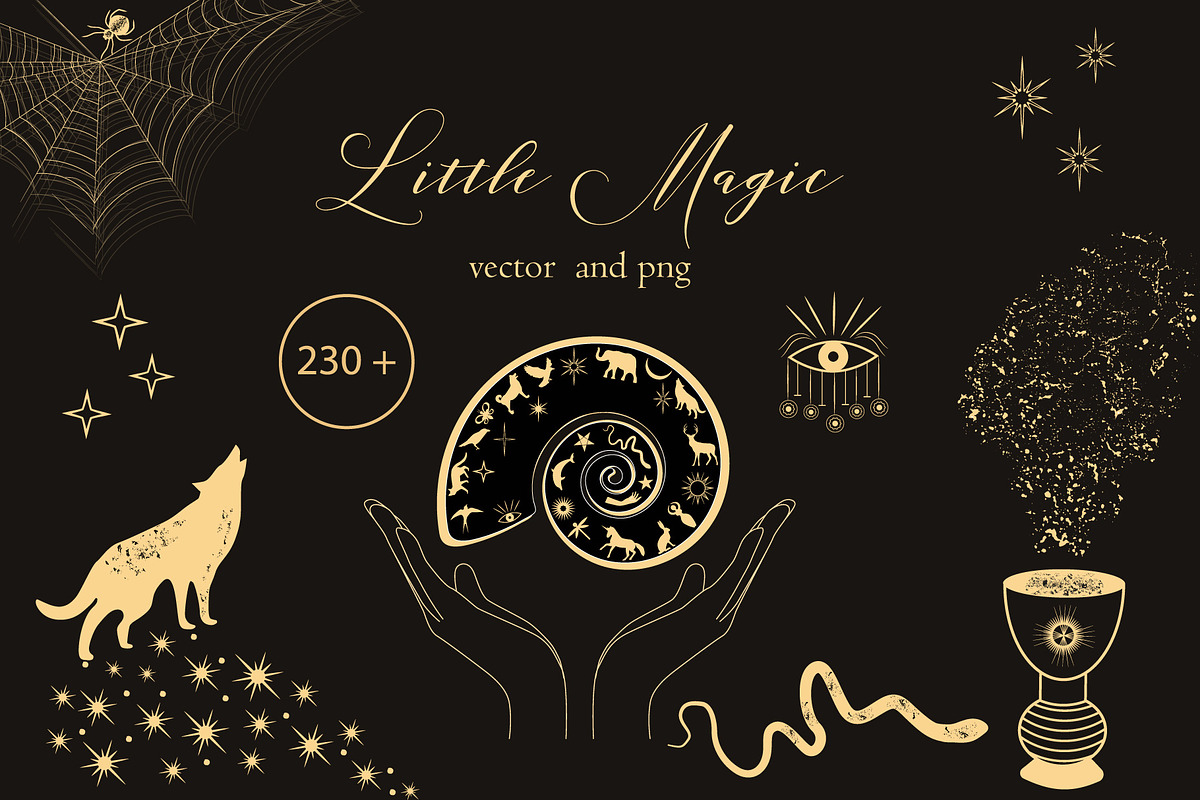 little Magic, an Animal Illustration by ViсkyArtDesign (Photo 1 of 12)