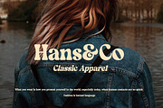 Londona - Retro Serif Font, a Serif Font by RantautypeStudio (Thumbnail 4 of 12)