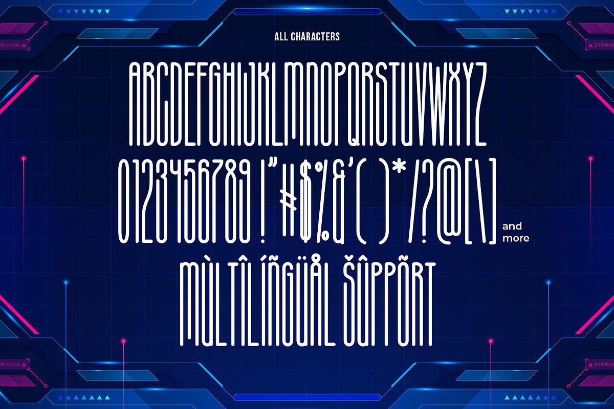 Andromedia, a Sans Serif Font by Abo Daniel Studio (Photo 8 of 8)