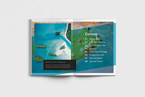 Travelista - A4 Travel Brochure