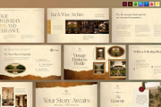 Vintage Presentation Template, a Presentation Template by BrandPacks (Thumbnail 1 of 7)