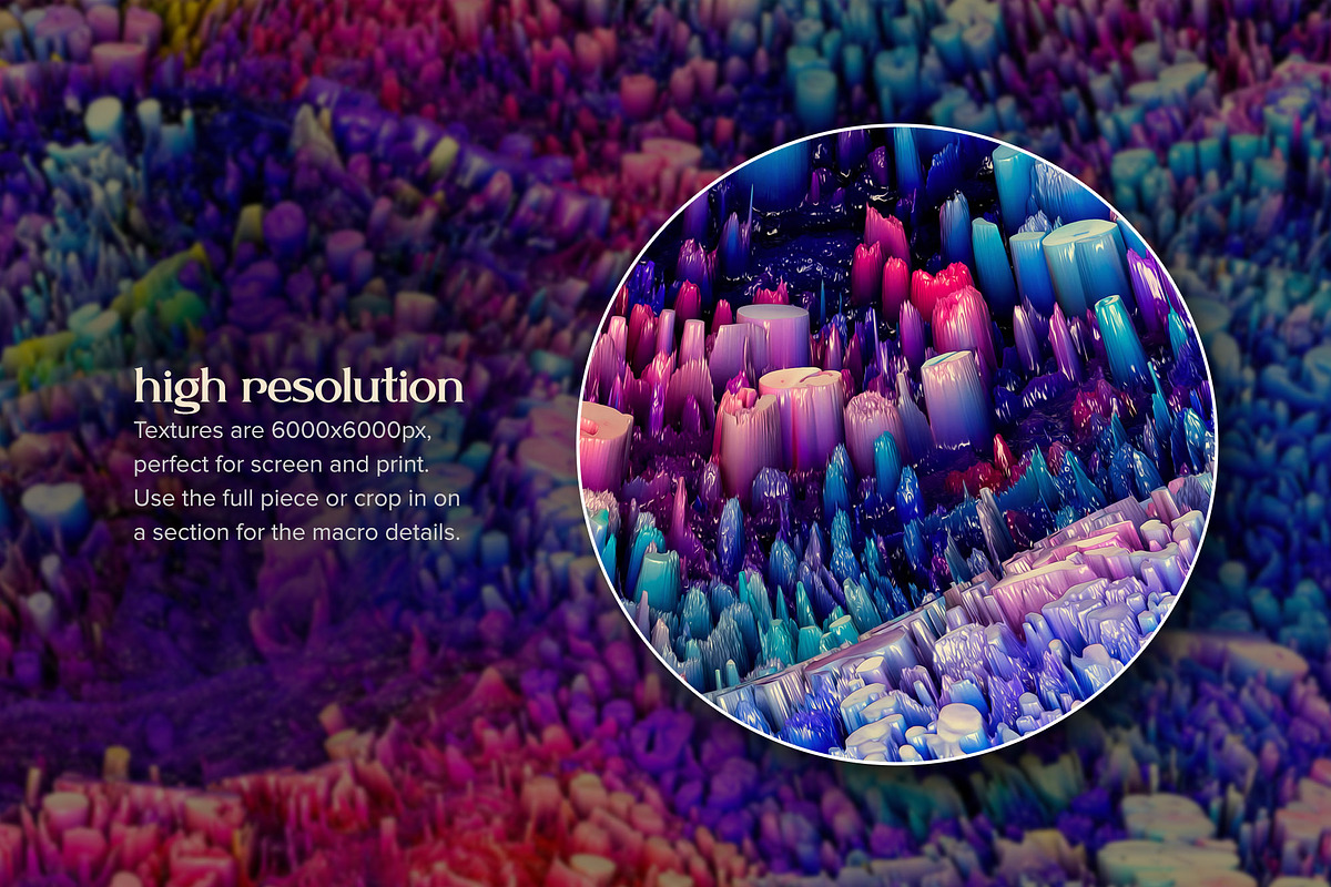 Materialize–Displaced Paint Textures, a Texture Graphic by Chroma Supply (Photo 2 of 12)