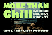 Korero HF Bold Display Font, a Sans Serif Font by 24Design Studios (Thumbnail 5 of 11)