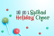 Swirly Twirly Gumdrops Font, a Serif Font by A Little Smidge (Thumbnail 5 of 6)