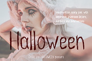 Halloween. Handwritten font, a Script Font by Sergey Mironov's store (Thumbnail 1 of 5)