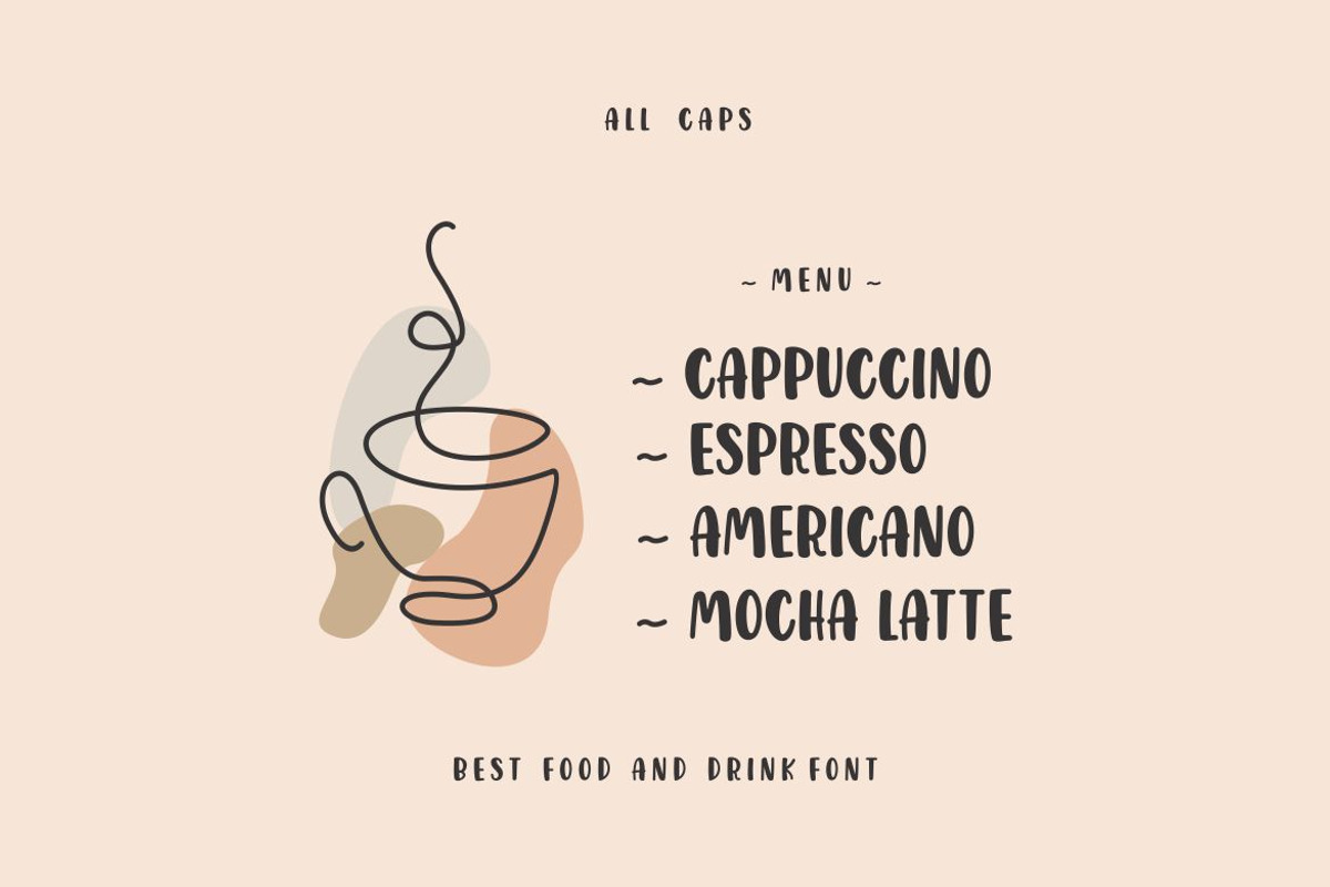 Sugar Coffee, a Handwritten Font by alanwarstd (Photo 3 of 5)