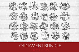 30 Round Ornament Designs Bundle