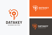 Digital Data Key Logo, a Branding & Logo Template by Design_Planet (Thumbnail 1 of 3)