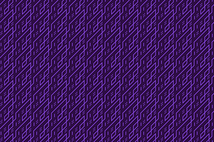 Diagonal Tech Grid Pattern in Purple, a Pattern Graphic by Mightyfire