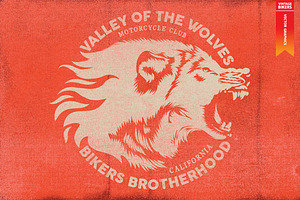 WOLVES - Bikers Logos