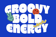 Retro Sans - Chunky Huskey, a Sans Serif Font by Novitype (Thumbnail 2 of 10)
