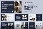 Professional Investor Update, a Presentation Template by Sixtemp (Thumbnail 1 of 3)