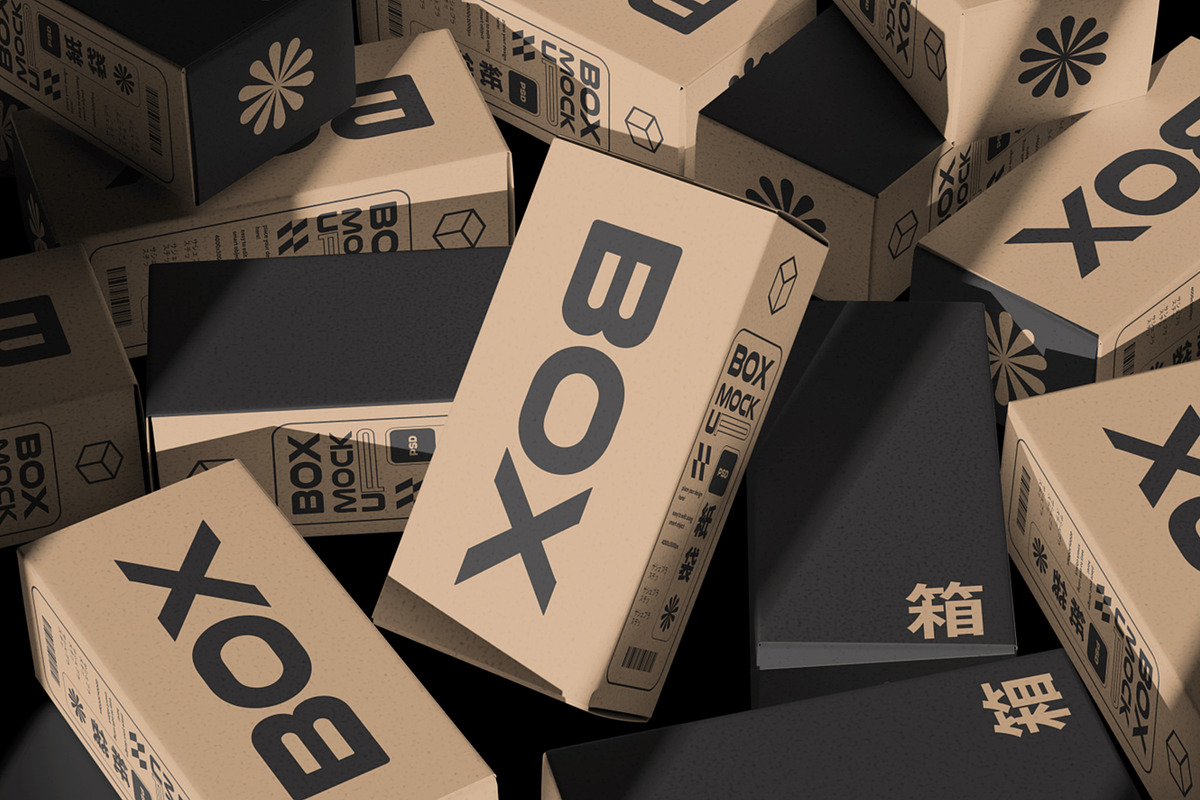Box Packaging Mockup, a Packaging Mockup by megostudi0 (Photo 4 of 4)