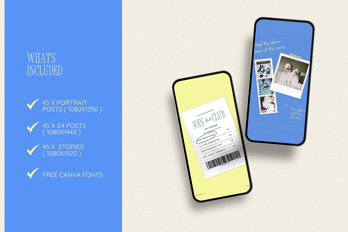 Bold Colorful Instagram Template preview 2