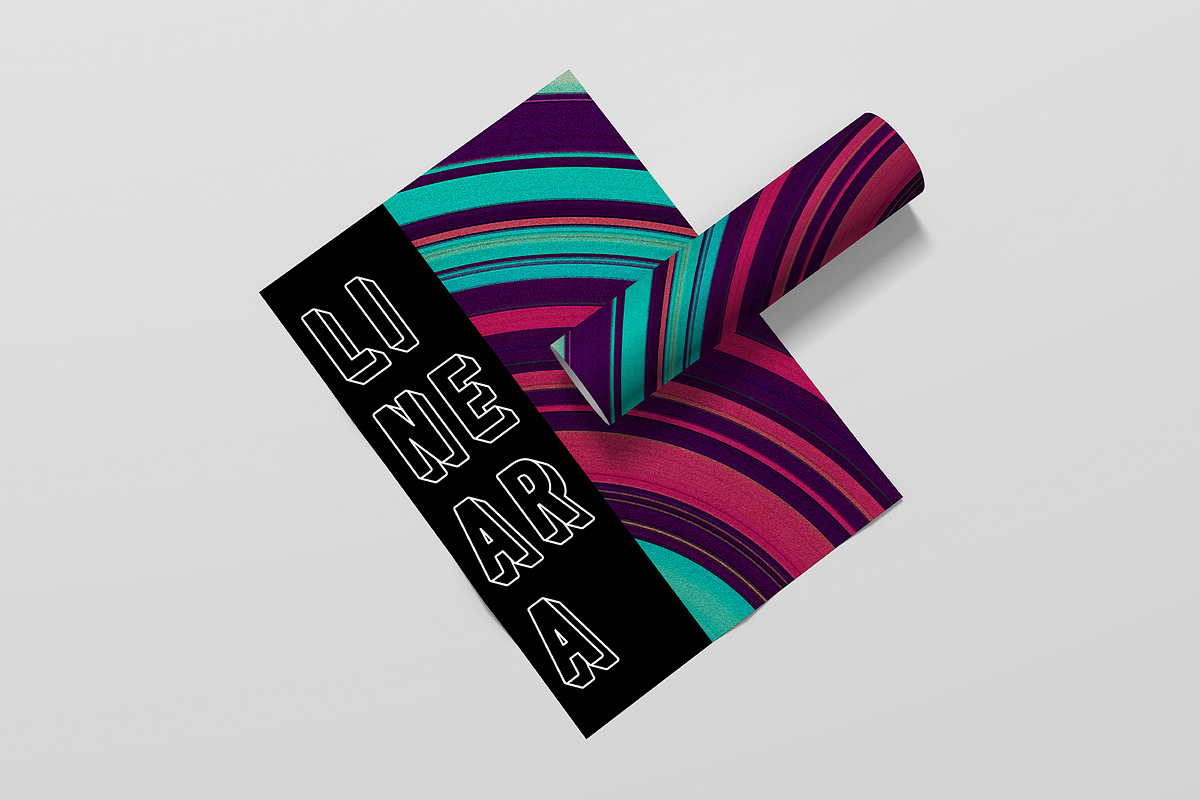 Lineara Modern Line Caps Font, a Sans Serif Font by Kohl + Cole (Photo 8 of 8)