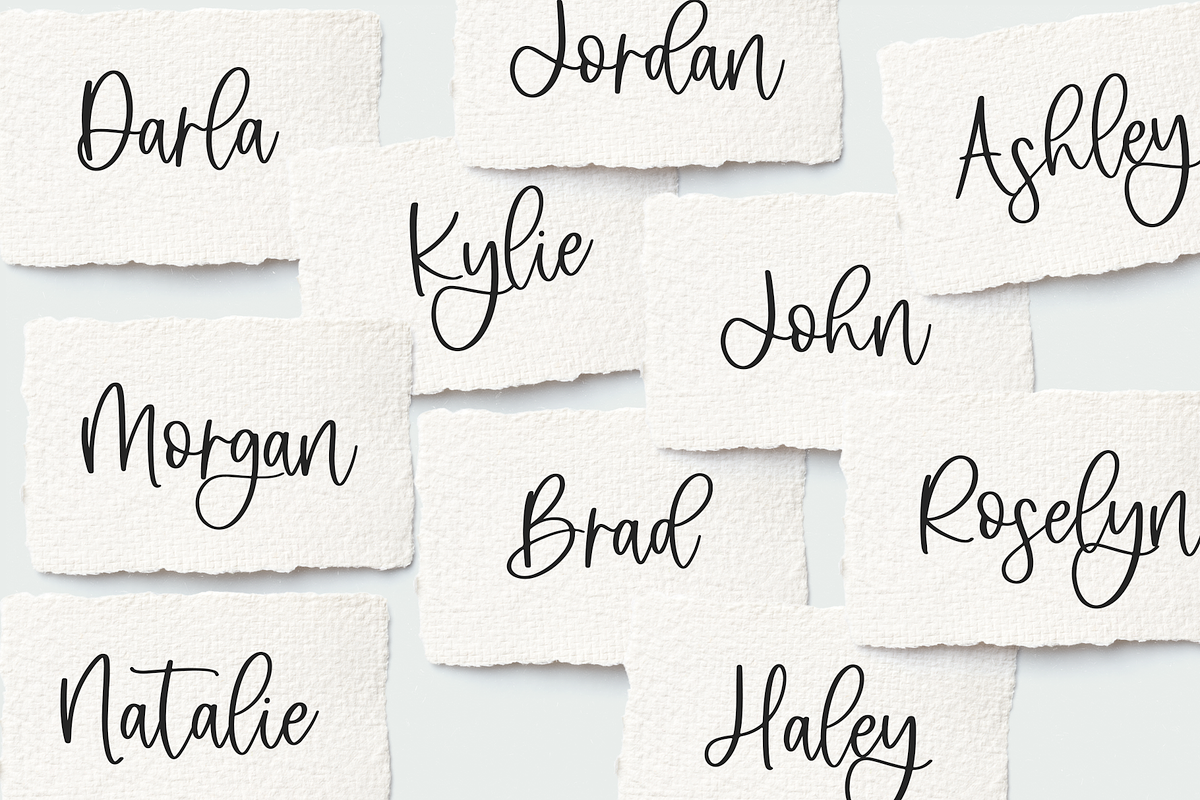 Maybird | Handwritten Script Font, a Script Font by KA Designs (Photo 4 of 9)