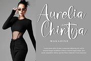 Simple Stylish, a Handwritten Font by InermediaSTUDIO (Thumbnail 6 of 8)