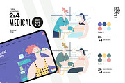 Medical, Part 2, colors 2&4, a Templates & Theme by Grivina's shop (Thumbnail 1 of 19)