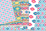Colorful Aztec Digital Paper, a Texture Graphic by Avenie Digital (Thumbnail 3 of 4)