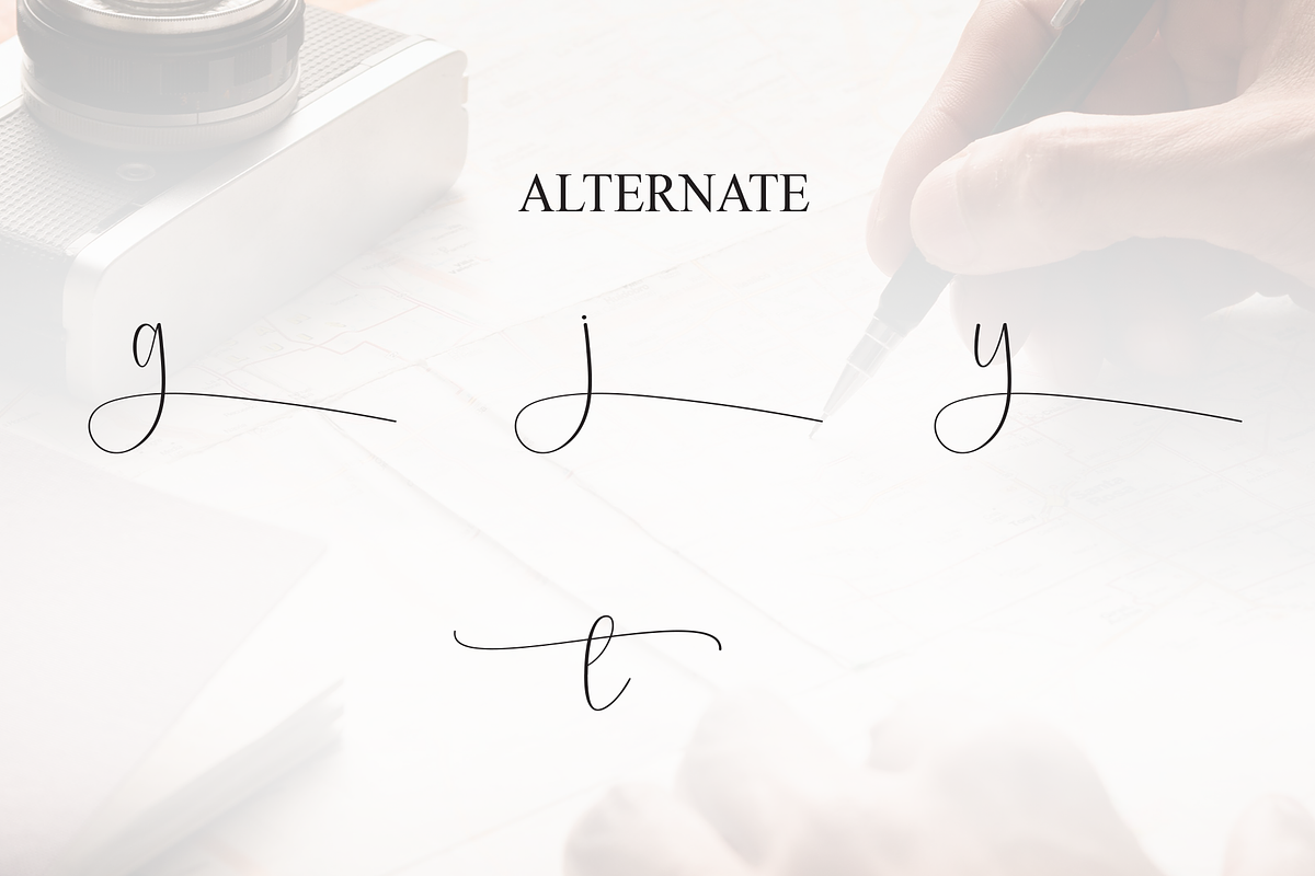 Signature | Script Font, a Handwritten Font by Scratchones (Photo 8 of 9)