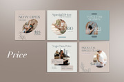 Yoga Instagram | CANVA Template, a Social Media Template by Azruca (Thumbnail 15 of 17)