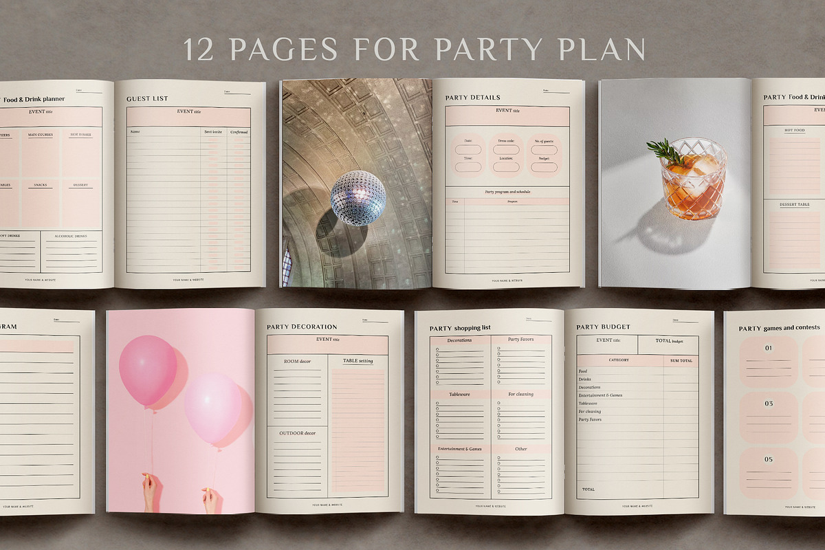 Aesthetic Planner & Calendar, a Stationery Template by Anatartan Design (Photo 23 of 27)