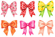 Summer Bow Clipart Bundle, an Illustration by cherrydesign (Thumbnail 3 of 3)