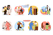 Flat Web Concept Illustrations, a Finance Illustration by alexdndz (Thumbnail 4 of 14)