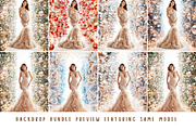 Christmas Ornaments Backlit Backdrop, a Background Photo by Winwin Design Art (Thumbnail 6 of 9)