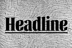 Headline Font