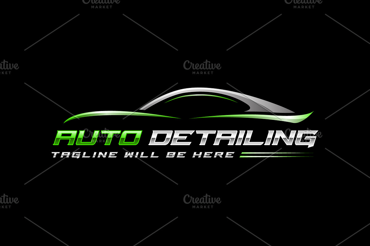 Auto Detailing Logo, Automotive Logo, a Branding & Logo Template by Nahid Hasan Nilim (Photo 2 of 7)