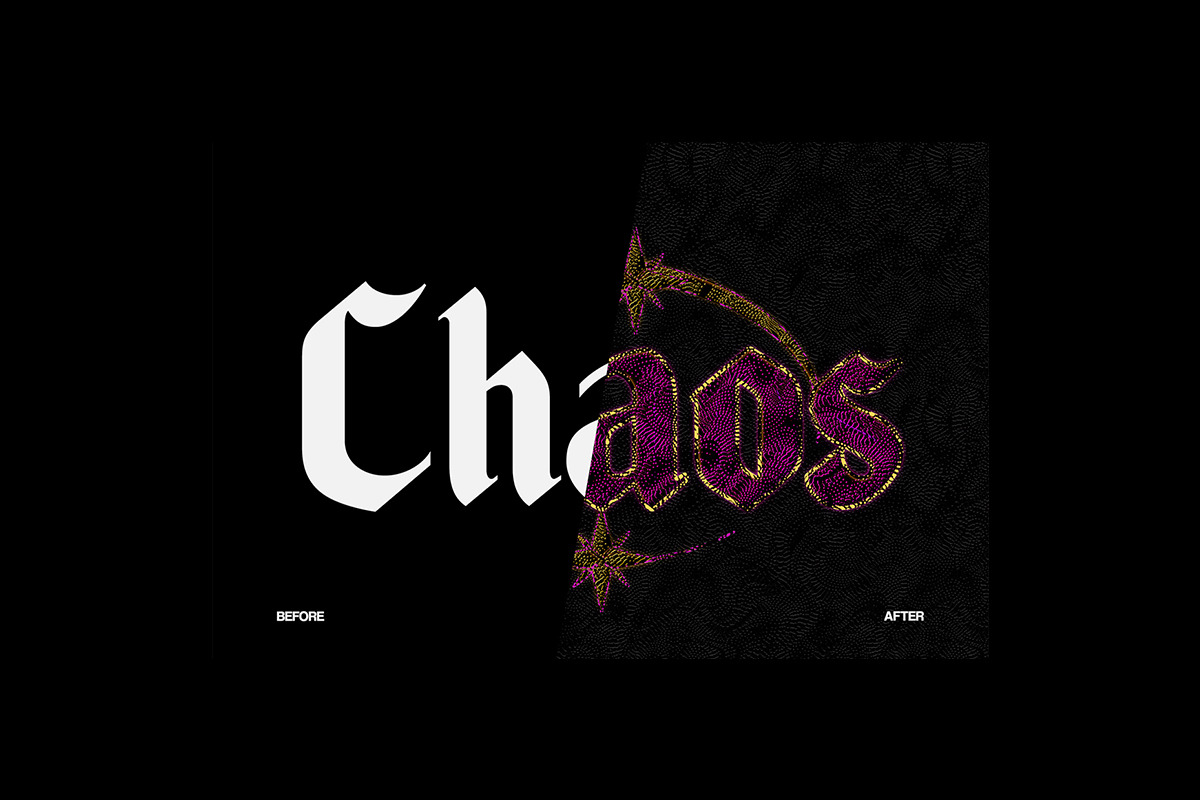 Retro Abstract Print Text Effect, a Layer Style Add-On by Matsero (Photo 4 of 4)