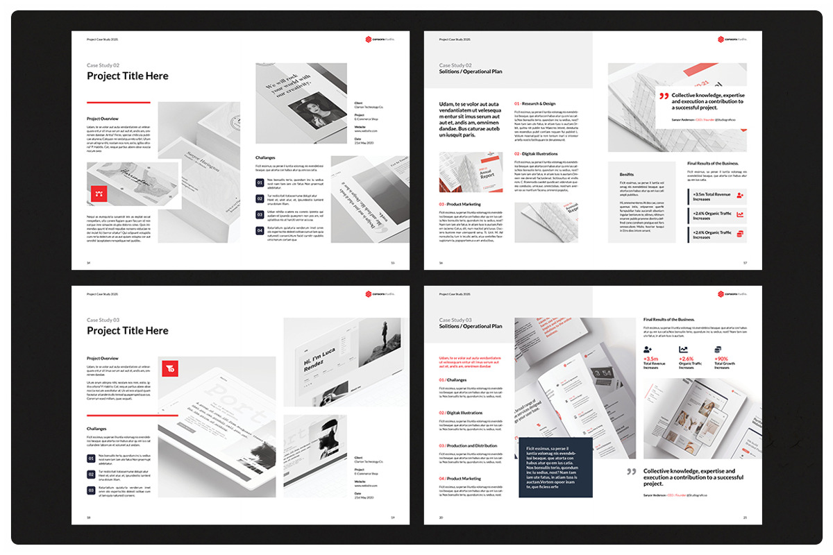 Case Study Brochure, a Brochure Template by StudioGraficso (Photo 8 of 9)
