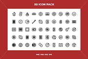 Spanish food icons, an Outline Icon by Wencory (Thumbnail 1 of 2)