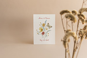 Sunset Wildflowers Delicate Flora, a Decorative Illustration by SunnyAfternoons (Thumbnail 5 of 15)