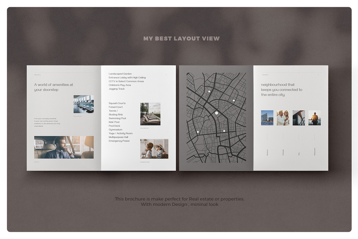 Luxury Brochure Template, a Brochure Template by Proonty (Photo 2 of 5)