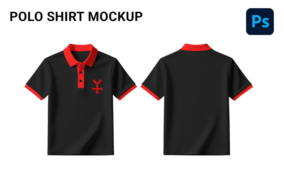 polo shirt mockup, a Shirt Mockup by yalanois (Photo 1 of 5)