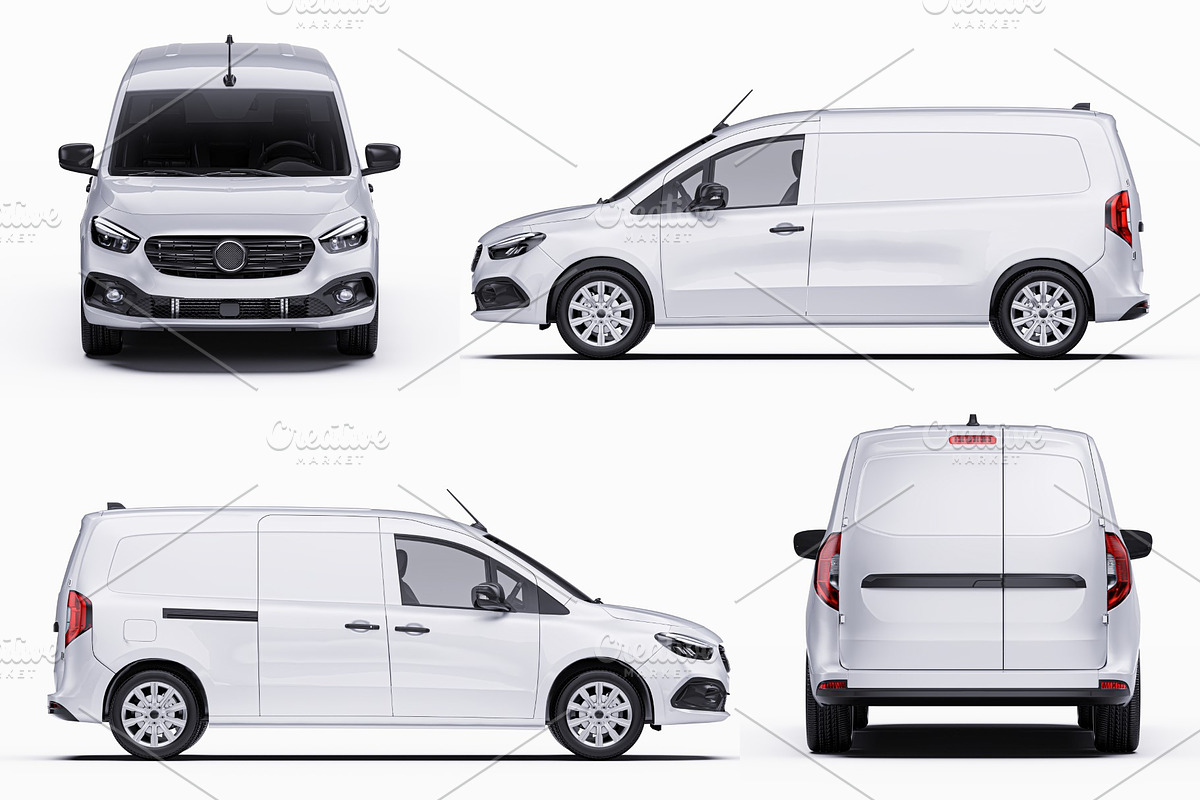 LWB Micro Camper Van Mockup Set, a Product Mockup by Halal Graphic Studio (Photo 13 of 15)