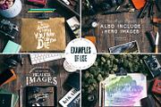 Wood&Bone - Promotional Mockups, a Print Template by Madebyvadim (Thumbnail 3 of 5)